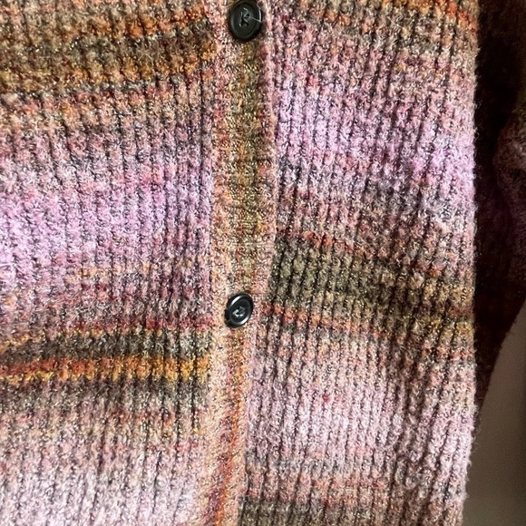 Christian Siriano New York Marled Cardigan Light Weight Sweater Women's XL - Picture 3 of 7